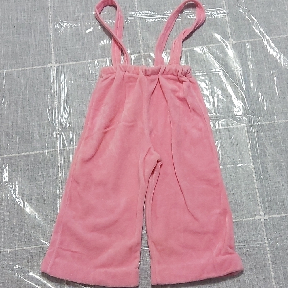 Pink pany overalls vintage soft